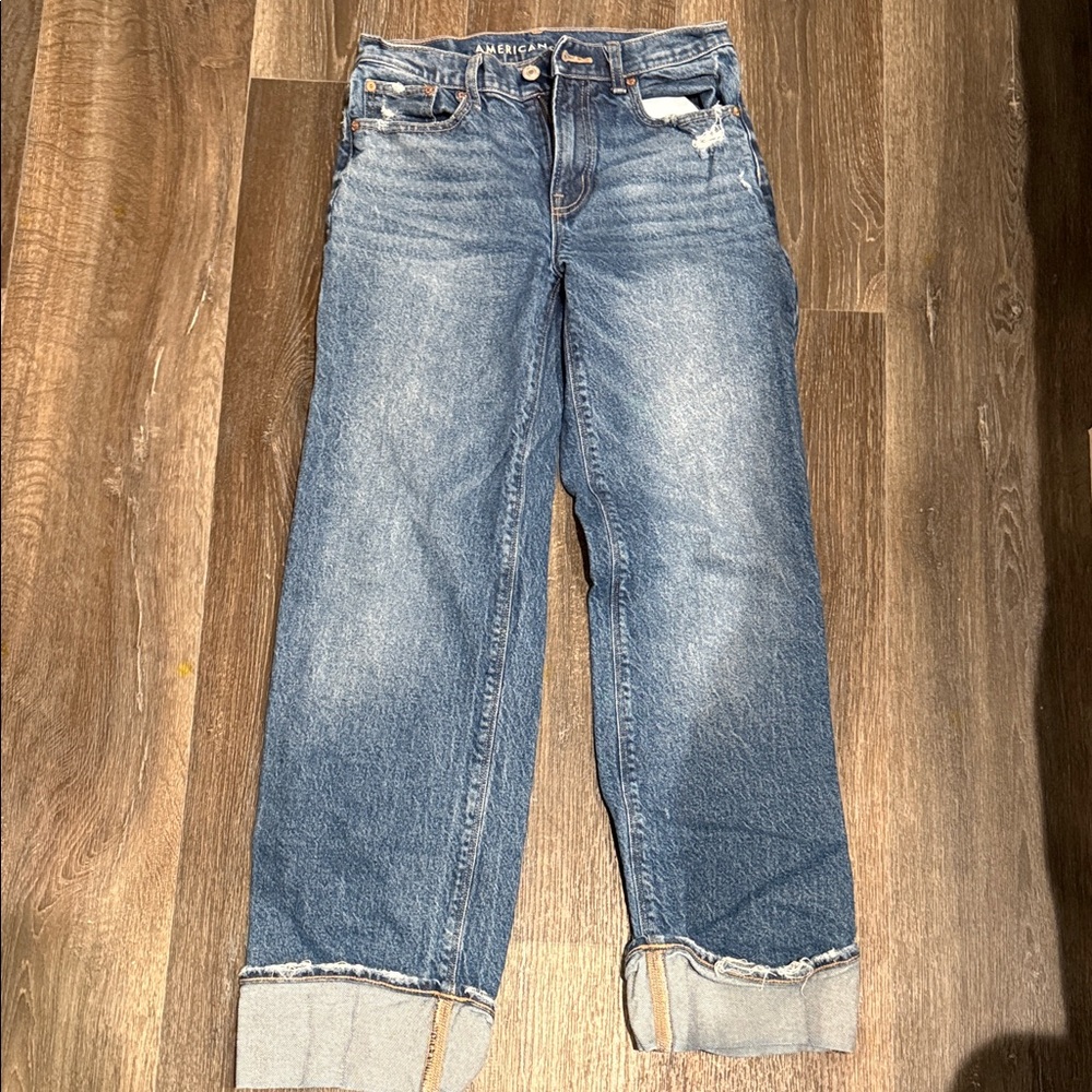 American Eagle Outfitters Women's  Blue Jeans